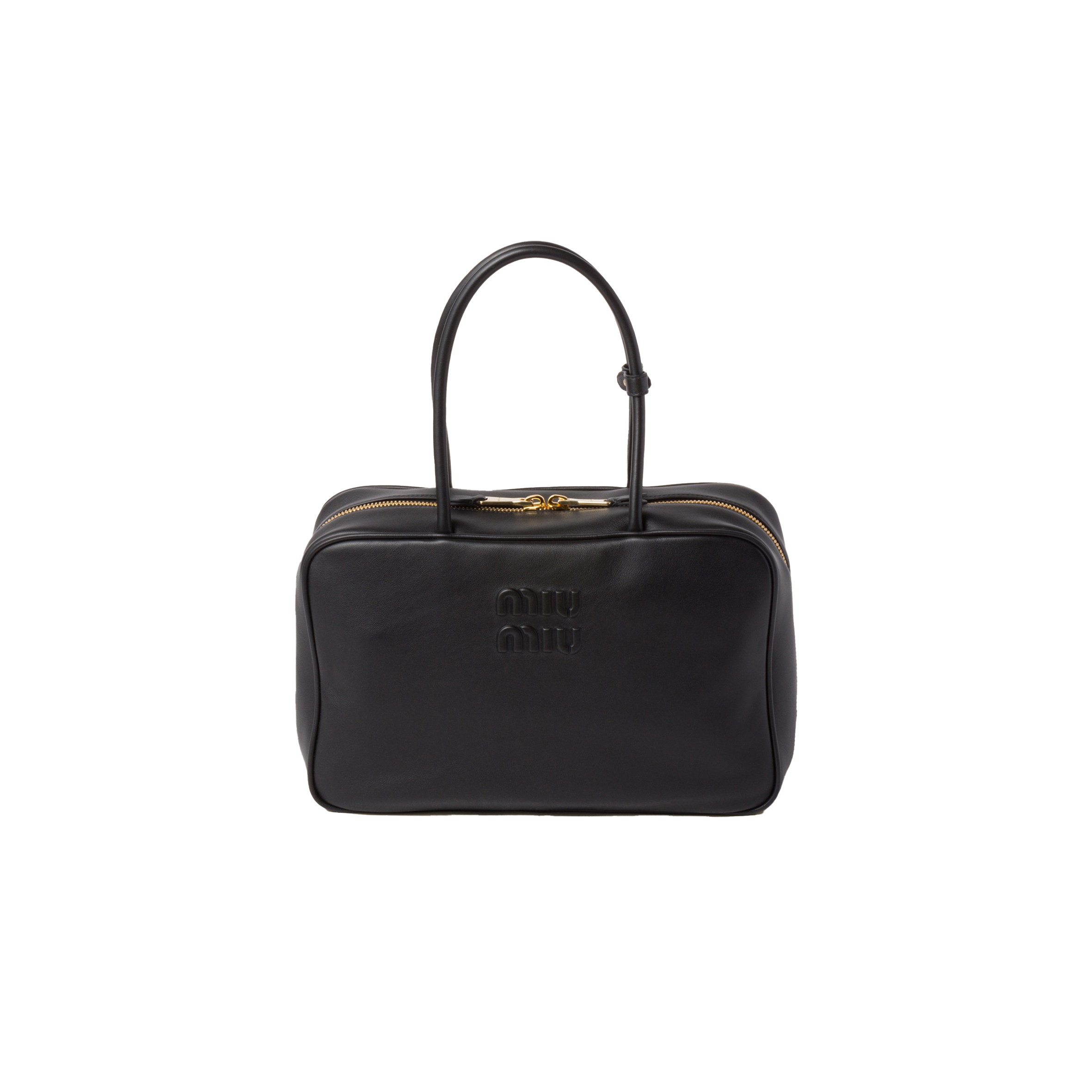 MIU MIU LEATHER BEAU BAG 5BB117 (34*23*10cm)